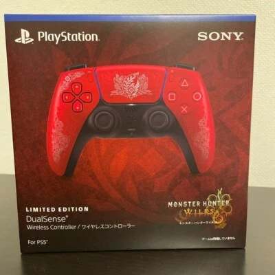 DualSense Wireless Controller Monster Hunter Wilds Limited Edition Sony Jpn NEW! - Image 1 of 4
