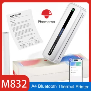 Phomemo M832 Thermodrucker A4 Mobiler Drucker A4 monochrom Mac Win iOS Android - Bild 1 von 16