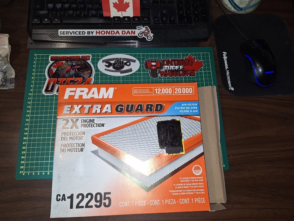 Воздушный фильтр Subaru/Mitsubishi Fram Extra Gaurd CA12295 подходит для 2,0-2,5 2017-2025 - Изображение 1 из 4