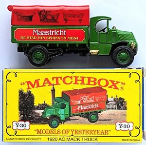 Matchbox Yesteryear Code 2 Y30 1920 Mack AC Truck 9th European MICA Maastricht