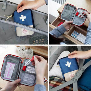 Portable First Aid Kit Medicine Storage Organizer Travel Emergency Medical Bags