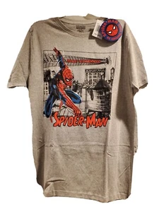 Marvel The Amazing Spiderman Herren Kurzarm T-Shirt LARGE - Bild 1 von 3