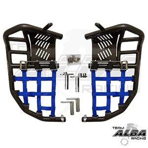 Yamaha Raptor 250 125 Nerf Stangen Pro Absatz Schutz Alba Racing 192 T7 BL - Picture 1 of 2