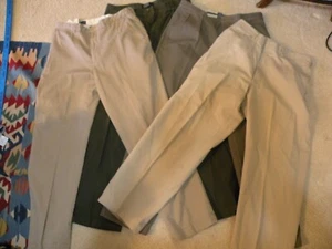 Polo Ralph Lauren Dress Pants Chino Lot of 4 34 x 32 - Picture 1 of 17