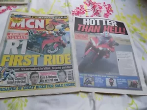 MCN/18,2,2004/Yamaha R1/Fischer 650/Benelli/Husqvarna 450/Ducati Range/VFR/BMW - Picture 1 of 12