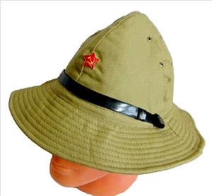 Russische Sowjetische Armee Afghanistan Krieg Stil Panama Buschhut Hut Roter Stern Abzeichen Neu - Bild 1 von 11