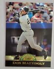 1993 Pinnacle Cooperstown Dufex parallel Don  Mattingly Rare Great Shape