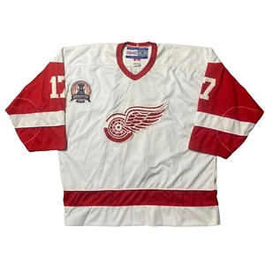 BRETT HULL DETROIT RED WINGS 2002 Stanley Cup NHL Game Jersey Adult Sz 56 - Picture 1 of 13