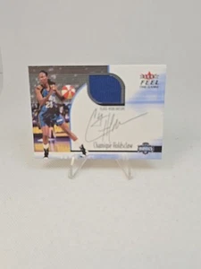 Chamique Holdsclaw 2001 Fleer WNBA Feel the Game Worn Patch Uniform All Star - Picture 1 of 4