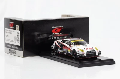 1:43 Ebbro B-Max Nissan GT-R Super GT300 2014 #3 K. Hoshino L. Ordonez Diecast - Immagine 1 di 4