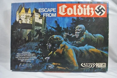 Vintage ESCAPE FROM COLDITZ Board Game By PARKER - 1970’s COMPLETE VGC - Image 1 of 4