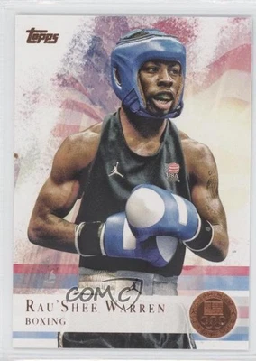 2012 Topps US Olympic Team and Olympic Hopefuls Bronze Rau'Shee Warren #2 - Image 1 of 2