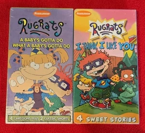 (2) Rugrats A Baby’s Gotta Do What a Baby’s Gotta Do, I Think I Like You Sealed - Picture 1 of 7