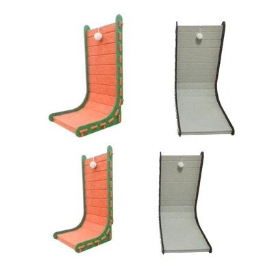 Cat Scratch Post L Shaped Cat Sleeping Nest Gifts Scratcher Cardboard Pad - Image 1 of 2