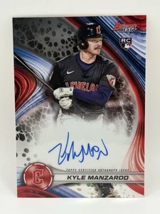 2024 Bowman's Best - Best of 2024 Autogramme Kyle Manzardo #B24-KM Refractor... - Bild 1 von 2
