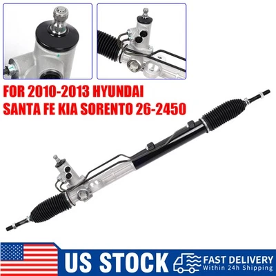 Power Steering Rack and Pinion For 2010-12 Hyundai Santa Fe 2011-13 Kia Sorento# Foto 1 de 4
