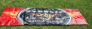 2005 Sturgis Budweiser Heavy Vinyl Banner 9'7" x 34" - Picture 1 of 4