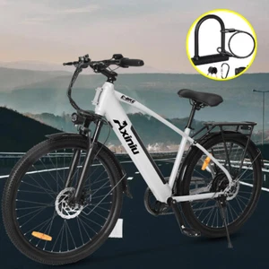 750W Ebike 26" Electric Bike Bicycle For Adult 25Mph Commuter Tire E-bike US - Picture 1 of 11