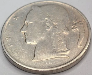 1971 Belgium 5 Francs (DUTCH) KM# 135 US SELLER COMBINED SHIPPING REFUND - Picture 1 of 2