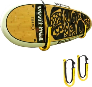 Portaoggetti SUP, Stand Up Paddle Board e Rack Tavola da Surf con Cinghie di Sicurezza - Foto 1 di 9