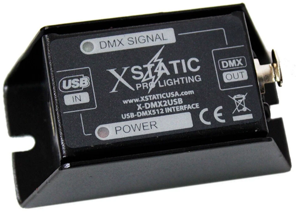 ProX X-DMX2USB, USB to DMX 512 Converter Interface open DMX Chipset FTDI-232 - Image 1 of 4