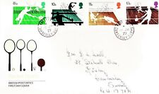 GB 1977 POST OFFICE FDC RACKET SPORTS SG1022/5