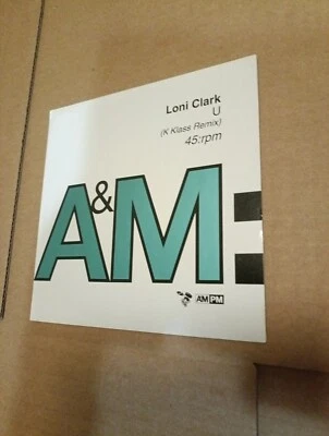 Loni Clark ‎– U (K Klass Remix).   7"   - Image 1 of 2