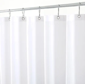 Premium Water-Resistant Shower Curtain Liner 72" x 72" with Rust-Resistant Gromm - Picture 1 of 12