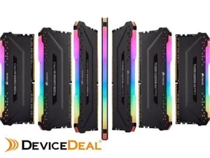 Corsair Vengeance RGB PRO 32GB (4x8GB) DDR4 3200MHz C16 Desktop Gaming Memory - Picture 1 of 2