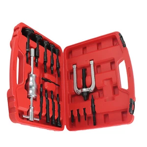 16 pcs Inner Bearing Internal Blind Remover Bushes Puller Slide Hammer Tool Kits - Foto 1 di 12
