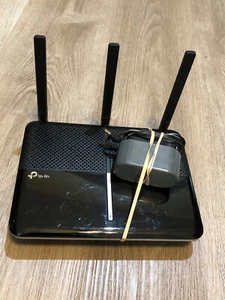 TP-LINK Archer A10 AC2600 MU-MIMO WiFi Router - Black Tested and Working - Picture 1 of 6