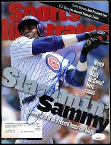 Sammy Sosa JSA Coa Autographed 1998 Sports Illustrated Magazine Signed - Picture 1 of 1