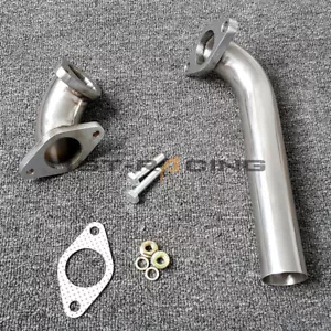 For Tial HKS 35mm 38mm Wastegate Exhaust Dump Pipe Elbow Adapter Inlet Outlet - Bild 1 von 3
