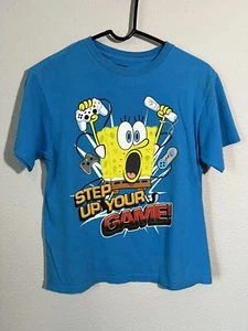 Boys Nickelodeon spongebob sponge out of water red shirt Size 10/12 - Picture 1 of 3
