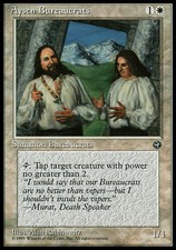 4x Aysen Bureaucrats (Art Version: 2 PEOPLE) MTG Homelands NM Magic Regular