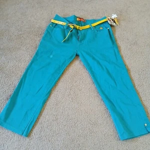 Y2K APPLE BOTTOM JEANS WOMEN'S 11/12 COTTON CANDY W/TAG BROKEN ZIPPER READ - Picture 1 of 23