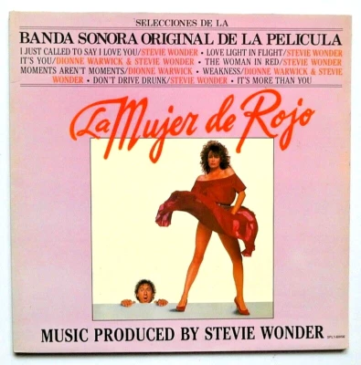 FUNK/SOUL,VOCAL, SOUNDTRACK: STEVIE WONDER la mujer de rojo  (1984) 33T-LP  (SP) - Photo 1/4