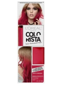 Two (2) ~ LOREAL Paris ~ COLORISTA Semi-Permanent Color ~ #BRIGHTRED375 ~ Sealed - Picture 1 of 10