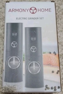 ARMONY HOME ELECTRIC GRINDER SALT AND PEPPER - Picture 1 of 4