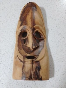 African tribal mask. Carved wood - Picture 1 of 10