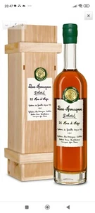 25 Jahre Bas-Armagnac Delord est. 1893 Armagnac, 0,5 l Flasche 40,0 % Holzkiste - Bild 1 von 6