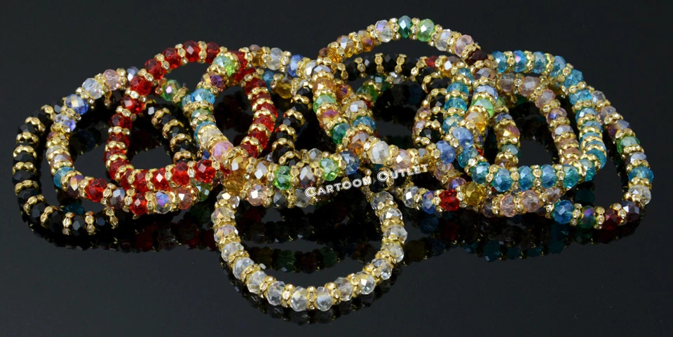 12 Bracelet Recuerdos  De Bautizo Primera Comunion Baptism First Communion Beads - Image 1 of 4