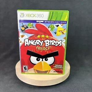 Xbox 360 - Angry Birds Trilogy - Complete/CIB - Tested - Picture 1 of 5