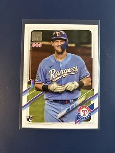 Sam Huff Rookie 2021 Topps UK Edition Texas Rangers #57 - Picture 1 of 2