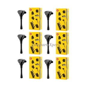 30684245 6 pcs OEM NGK Ignition Coil For Volvo S60 S80 XC60 XC70 XC90 3.0L 3.2L - Picture 1 of 7