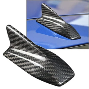 Pegatina de cubierta de antena de aleta de tiburón para Lexus IS300C 2009-2011 fibra de carbono negra - Imagen 1 de 6