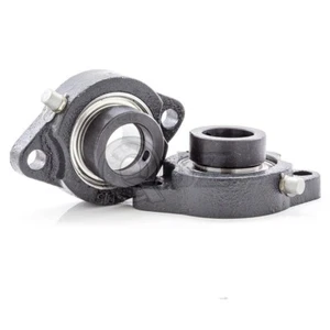 [Cantidad.2] 1-5/16" SALF207-21 2 pernos carcasa fundida cojinete montado con collar de bloqueo - Imagen 1 de 9