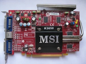 MSI ATI Radeon R3650 (MS-V126) / 512MB / DDR2 / PCI-E - Bild 1 von 5