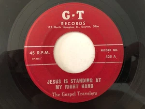 Ohio Bluegrass Evangelium 45 EVANGELIUM REISENDE Jesus steht zu meiner Rechten Hand G-T - Bild 1 von 2