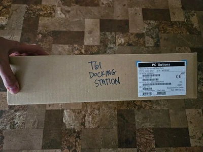 Lenovo ThinkPad Advanced Mini Dock Port Replicator - 2504-10U / 240410U T61 T60 - Image 1 of 2